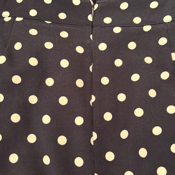 Merona navy and white polka dot skirt - Picture 5 of 6